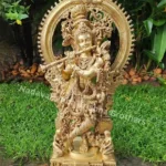 Shree Krishna Idol with Frame/Arch 32 inch