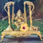 Shree Ganesh on Swing 9.5inch