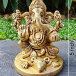 Brass Ganesha Idol 5 inch
