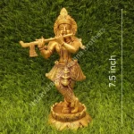 Lotus base Krishna 7.5 inch