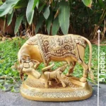 Kamadhenu/ Cow and Calf statue 5 inch SC-3768