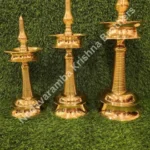 Brass Kerala Traditional Medium Lamp/Vilakku