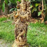 Lord Krishna Lotus Base (27 inch)