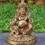 Brass Kubera Idol 5inch