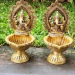 Ganesha Vilakku/Lamp 8.5 inch