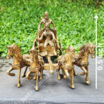 Arjuna Chariot Idol 9.5 inch
