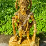 big masculine standing hanuman with base