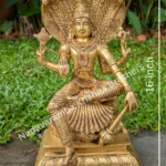 Sitting Mahavishnu With Naag