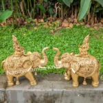 Big Ashtalakshmi Elephant With Bell