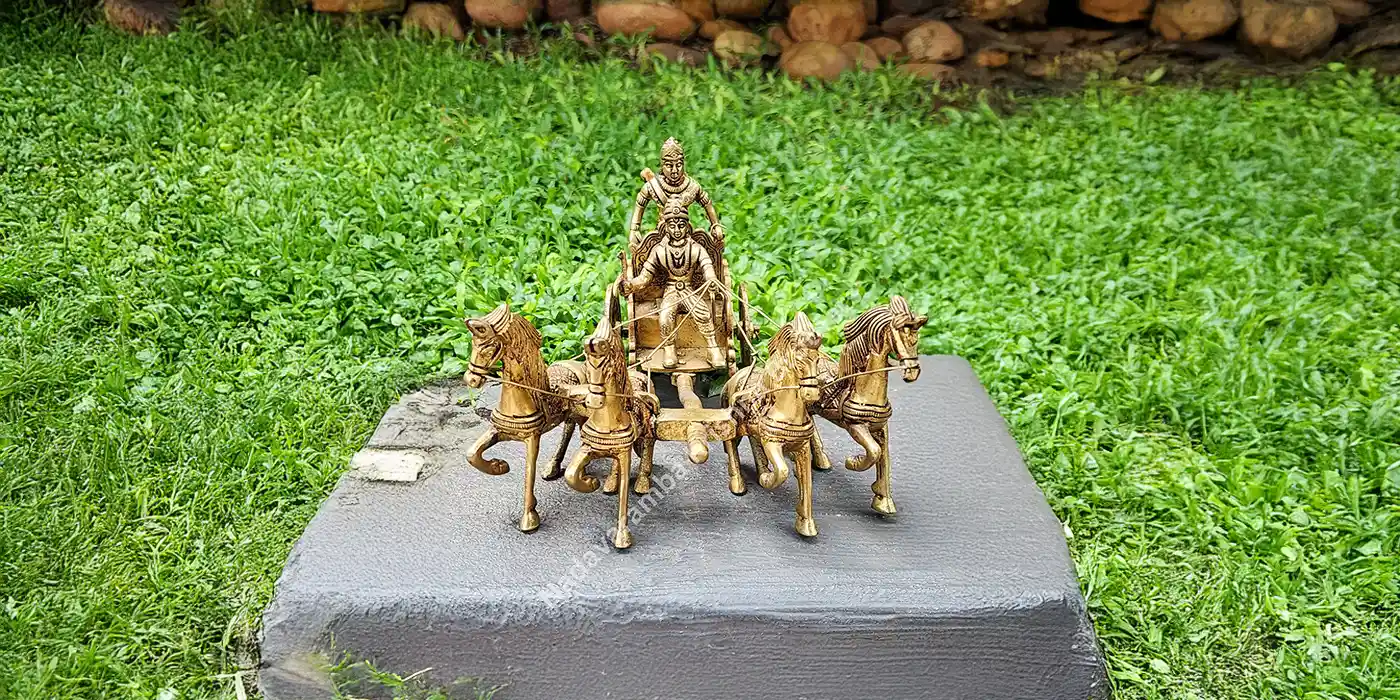 Arjuna Chariot Statue Thrissur