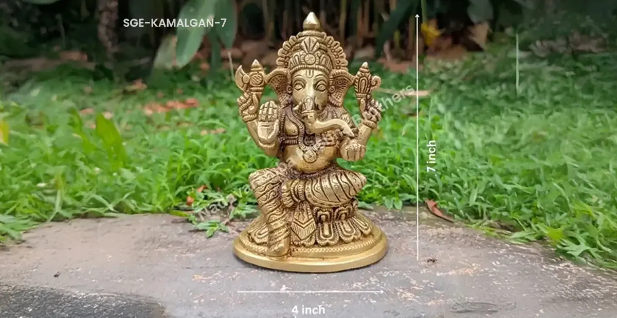 Brass Ganesh Statue For Home