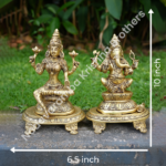 Ganesha with four legs Oval base