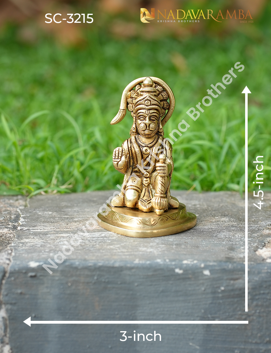 Hanuman in kneeling posture Hanuman in kneeling posture