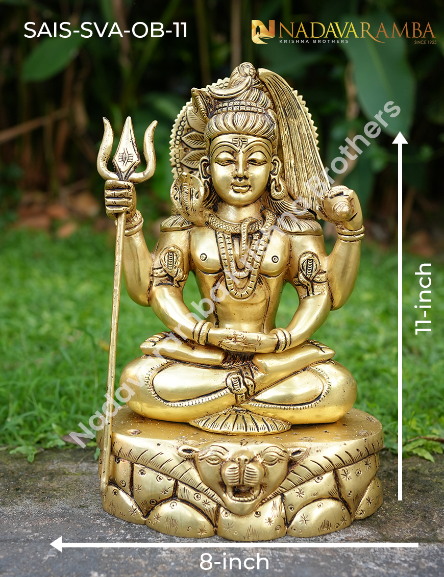 Shiva statue Oval base Shiva statue Oval base
