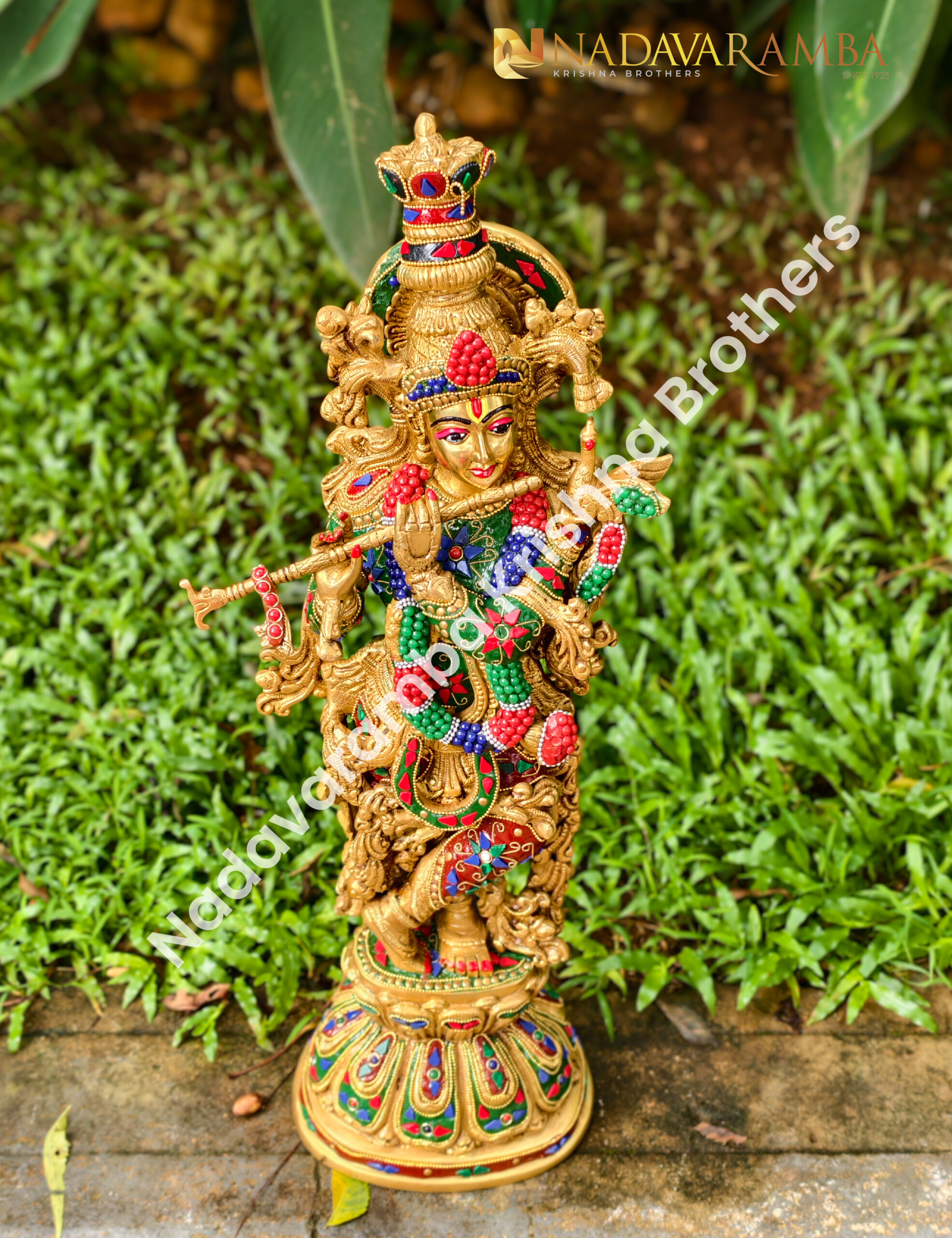 24 inch Meenakari work Krishna-02 24 inch Meenakari work Krishna-02